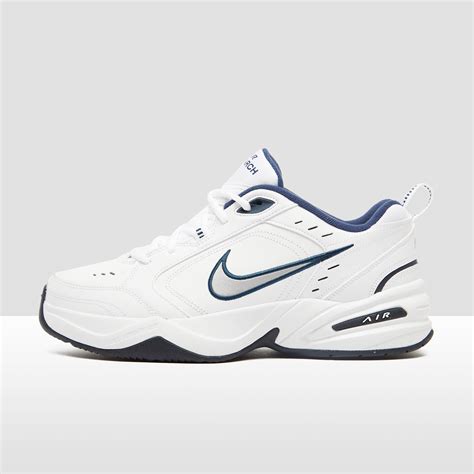 nike chunky air monarch iv sneakers wit/blauw|nike air monarch iv price.